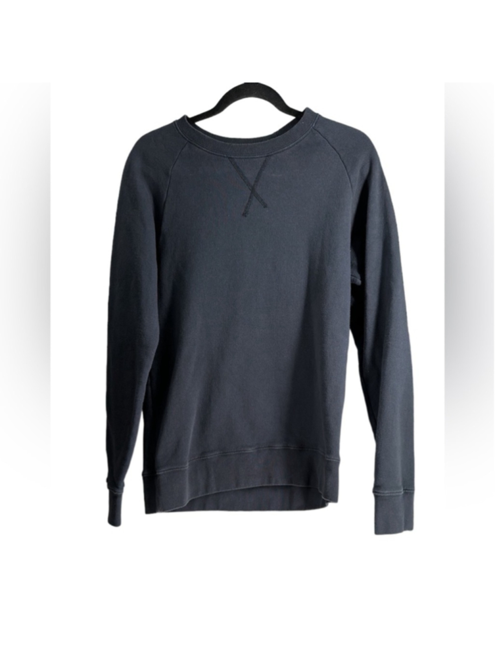 Epaulet Los Angeles Crew Neck sweatshirt grey minimalist lounge wear sz Lg